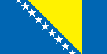 Drapeau de la Bosnie Herzégovine 