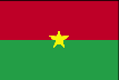 Drapeau de le Burkina Faso 