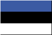 Drapeau de l'Estonie 