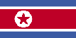 Drapeau de la Corée du Nord 