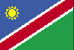 Drapeau de la Namibie 