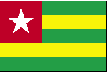 Drapeau de le Togo 